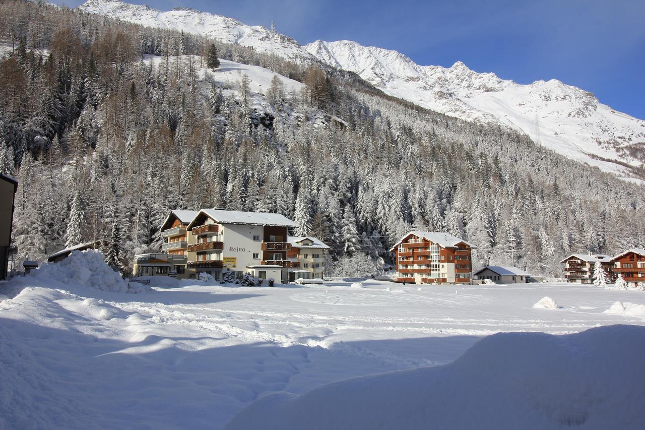 Pension Heino Saas-Grund Exterior foto